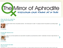 Tablet Screenshot of mirrorofaphrodite.com